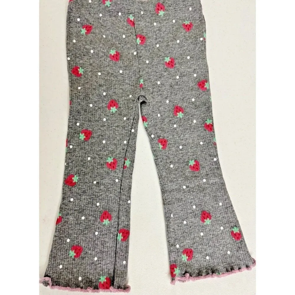 Strawberry Shortcake Toddler Girls Sweatshirt Flare Leggings Set NWT 2T